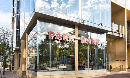 Park Bank Exterior Signage